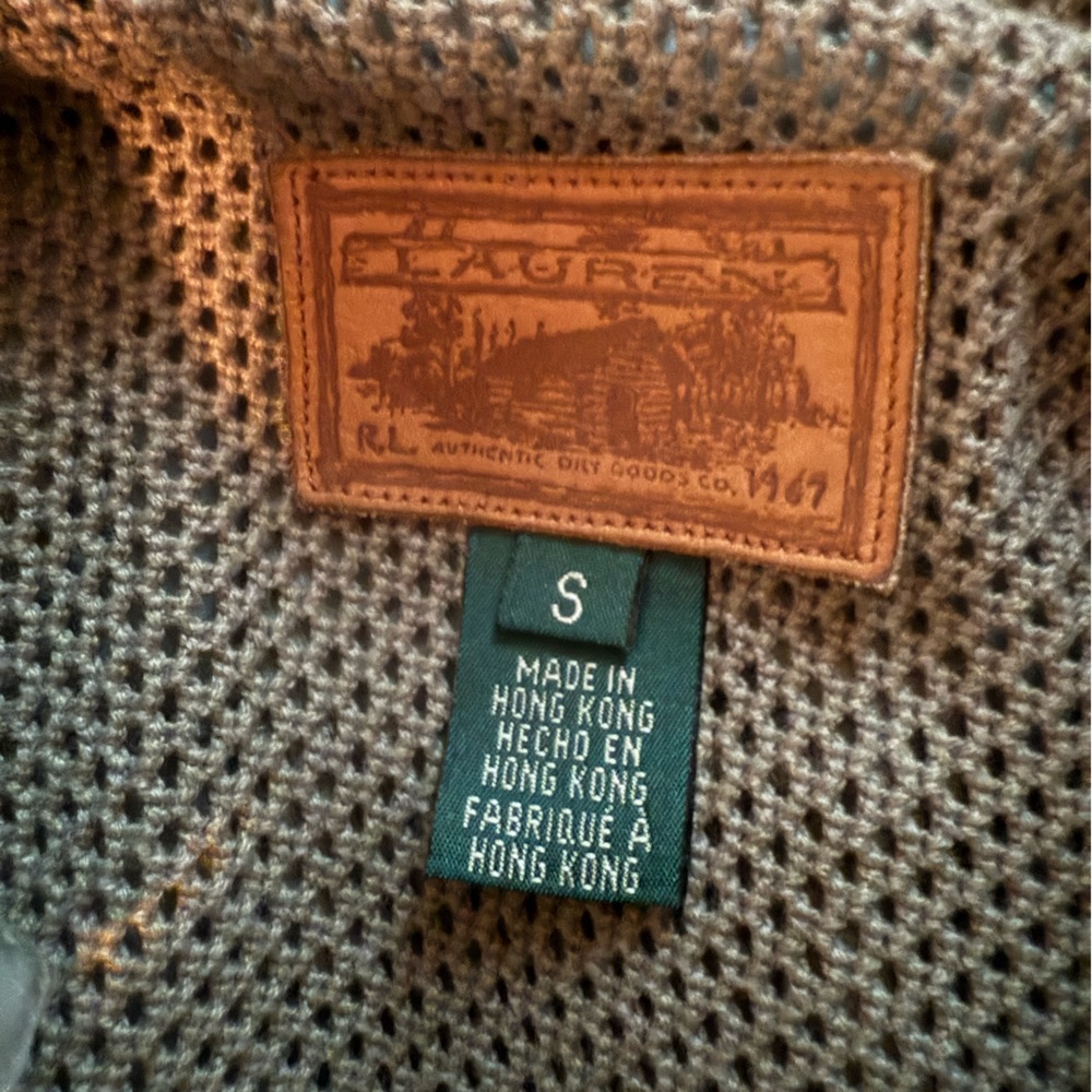 Ralph Lauren Vintage Women’s Green Safari Military Utility Jacket Size S - Picture 6 of 8